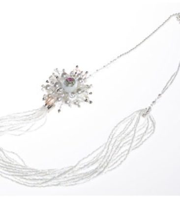 Collana sposa con perla